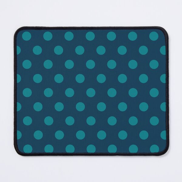 Item preview, Turqoise Blue and Navy Blue Polka Dots designed and sold by patterniastudio.