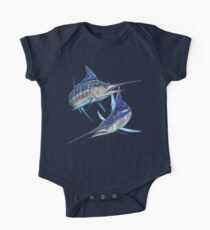 Striped Marlin Baby Body Kurzarm