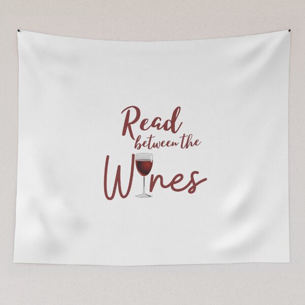Item preview, Cute Read Between the Wines designed and sold by TheCreativeFab.