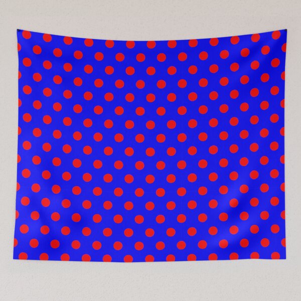Item preview, Red and Blue Polka Dots designed and sold by patterniastudio.