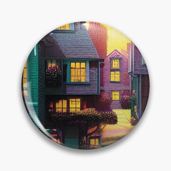 Item preview, Sunset in Town designed and sold by AImageX.