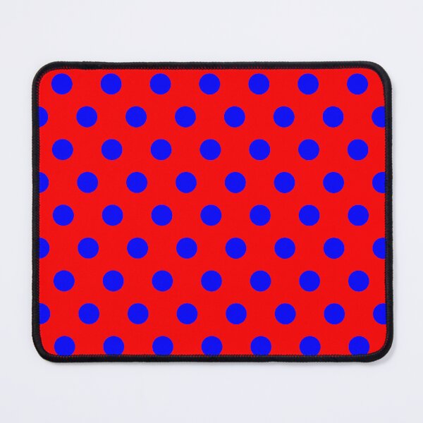 Item preview, Blue and Red Polka Dots designed and sold by patterniastudio.