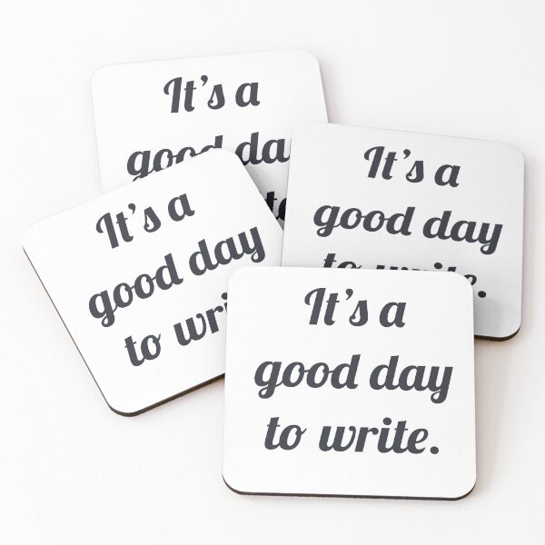 Item preview, It's a good day to write designed and sold by mandover.