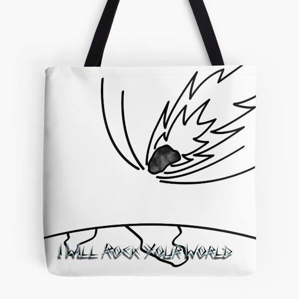Item preview, I Will Rock Your World - Plain Black designed and sold by Akaluan.