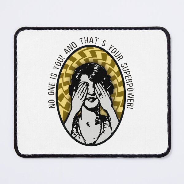 Item preview, No One Is You And Thats Your Superpower . eyes closed girl designed and sold by OptLuv.