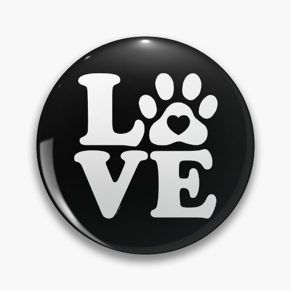Item preview, Love Dogs Paw Print designed and sold by ArtVixen.