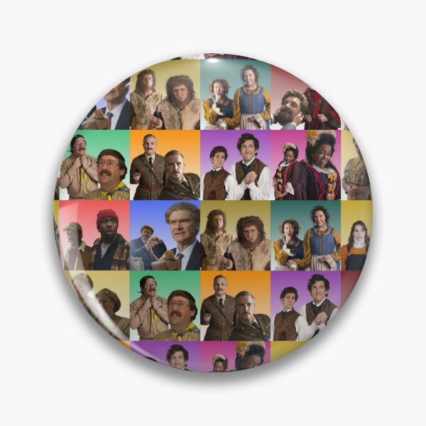 Item preview, BBC Ghosts Retro Portraits designed and sold by pendragon5.
