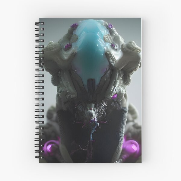 Item preview, Alien Robot Science Fiction Illustration designed and sold by creaencuba.