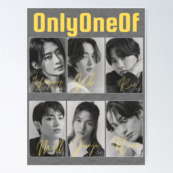 オンオブ OnlyOneOf ポスター OnlyOneOf Announces Return With 1st Teaser For 