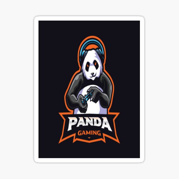 Panda Gamingcutepandacoolpandas Sticker For Sale By Emadfofo Redbubble 