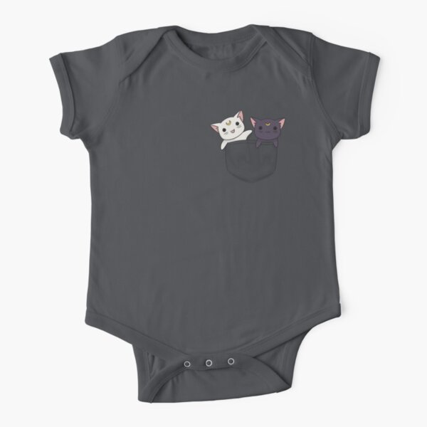 Pocket Lunar Duo Short Sleeve Baby One-Piece