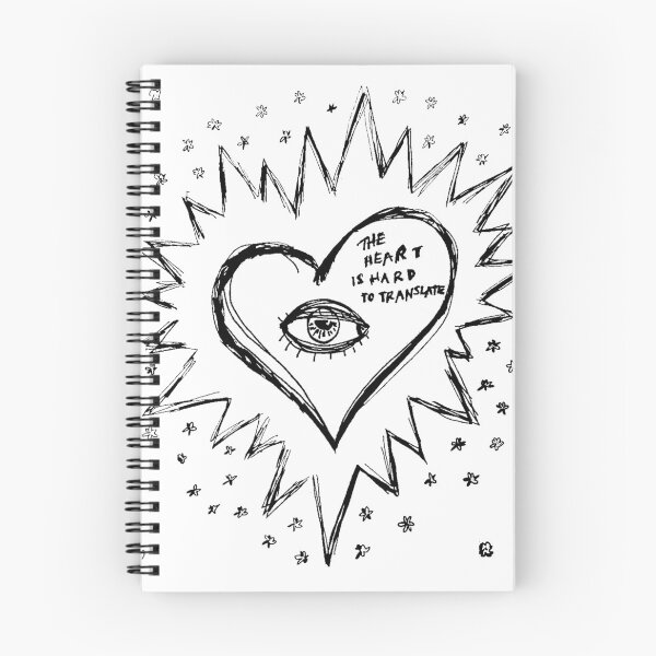 Item preview, Florence Welch The Heart Is Hard to Translate Art Doodle  designed and sold by incloudines.