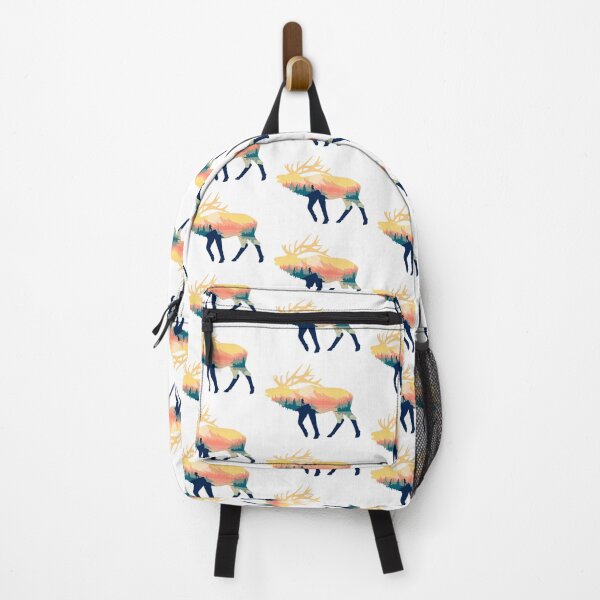 Item preview, moose wild landscape, hiking and nature designed and sold by landscapeworlds.