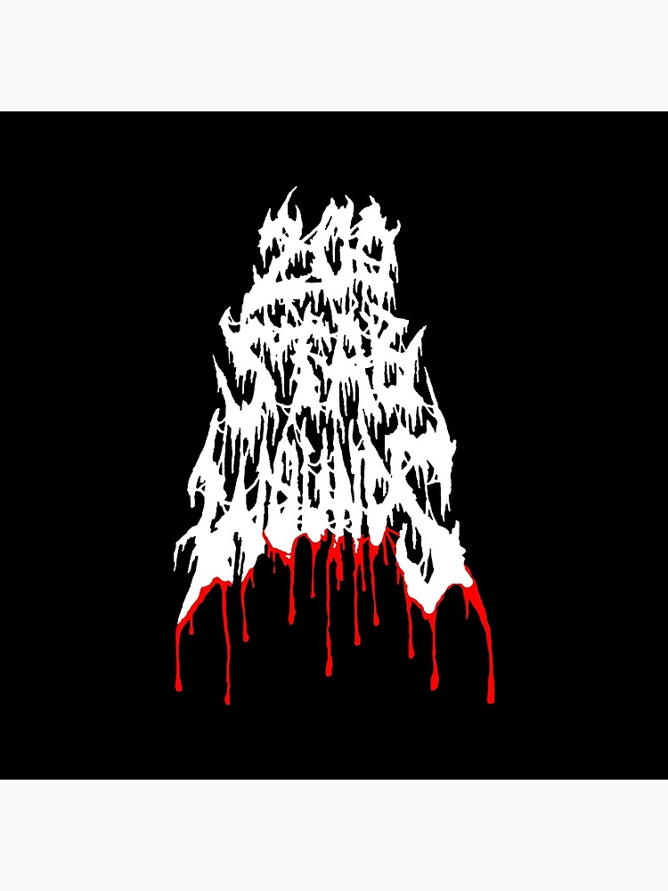 "classic logo blood 200 stab wounds band " Poster for Sale by