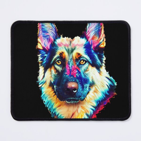 Item preview, Vibrant German Shepard designed and sold by everythingartg.