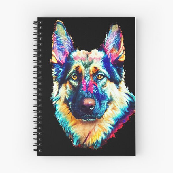 Item preview, Vibrant German Shepard designed and sold by everythingartg.