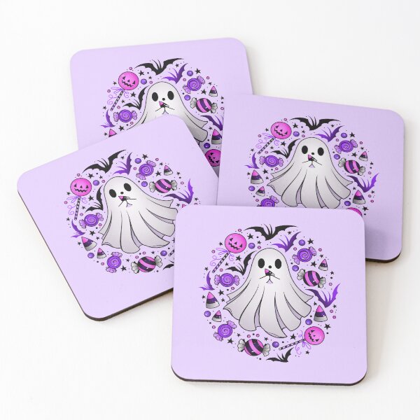 Item preview, Trick or treat ghost and candy  designed and sold by Texdoodles.