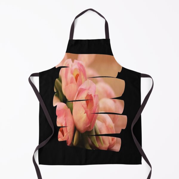Item preview, Peach Tulip Abstract Graphic designed and sold by Paula Helit.