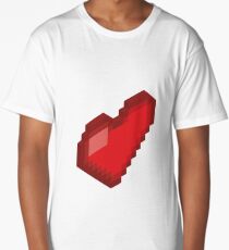 Isometric Heart Long T-Shirt