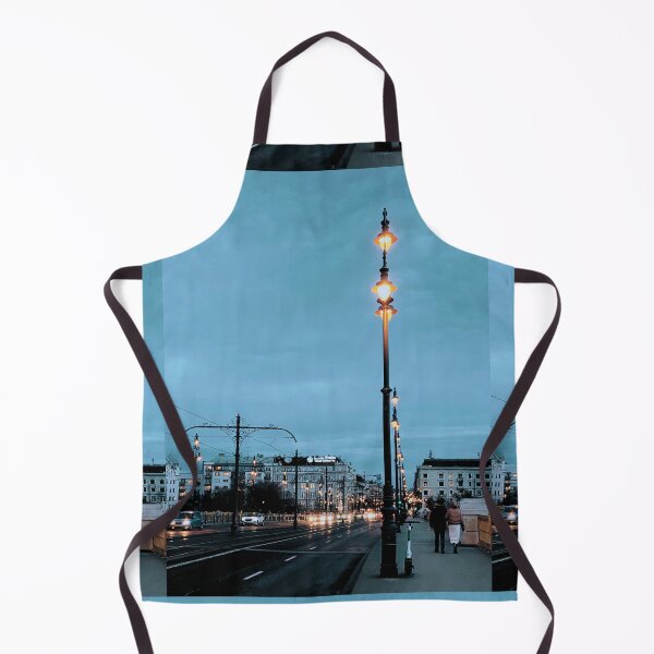 Item preview, Budapest - couple walking near the Margaret Island in the evening designed and sold by PicturesqueMind.