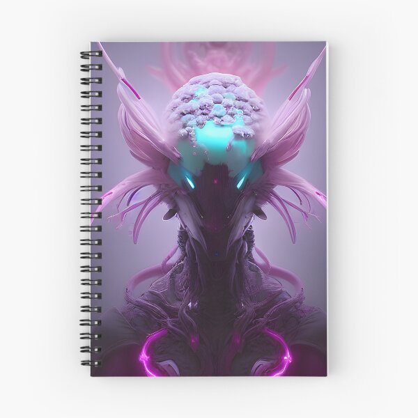 Item preview, Alien Robot Science Fiction Illustration designed and sold by creaencuba.