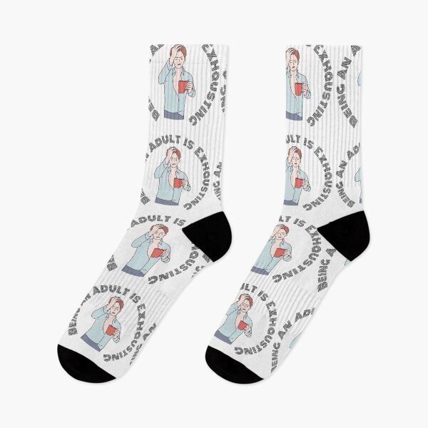 Item preview, Being an Adult is Exhausting designed and sold by CreacionsMeraki.