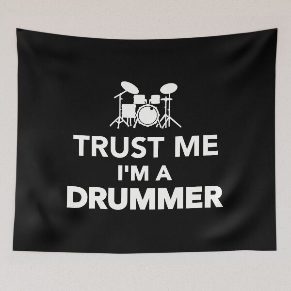 Item preview, Trust Me I'm A Drummer Funny Drumming designed and sold by ArcWarden-art.