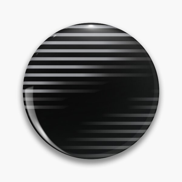 Item preview, Black and White Abstract Gradient Ombre Stripe Pattern designed and sold by All-Black-White.