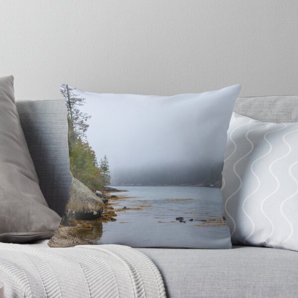 Item preview, Maine Coast on a Foggy Morning designed and sold by BeaSchoney.