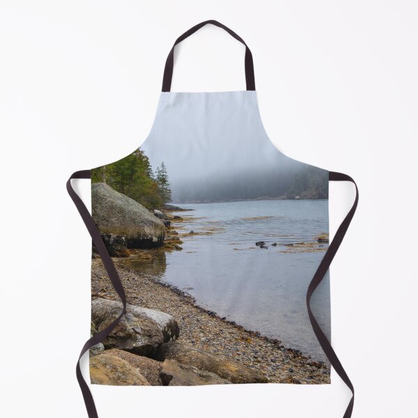 Item preview, Maine Coast on a Foggy Morning designed and sold by BeaSchoney.