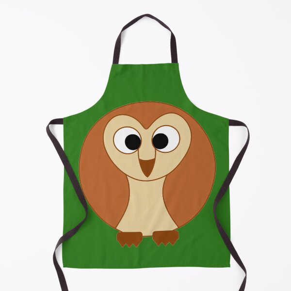 Item preview, A cartoonish round barn owl II designed and sold by BrachiaST.