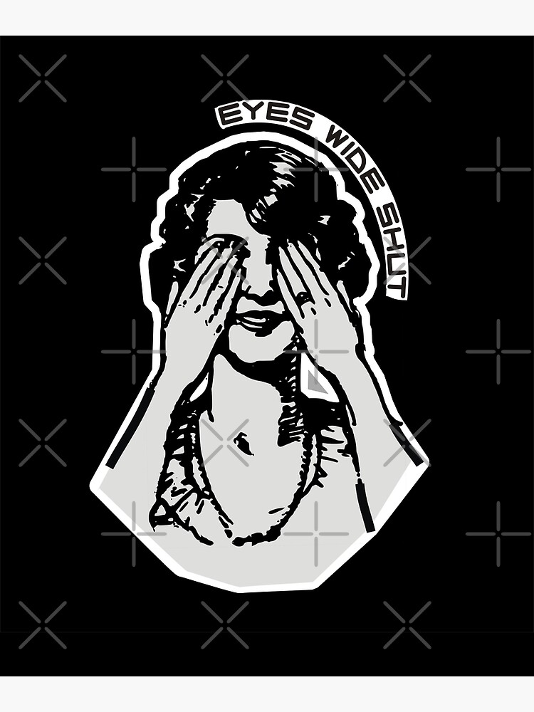 "Eyes Wide Shut . eyes closed girl" Poster for Sale by OptLuv Redbubble