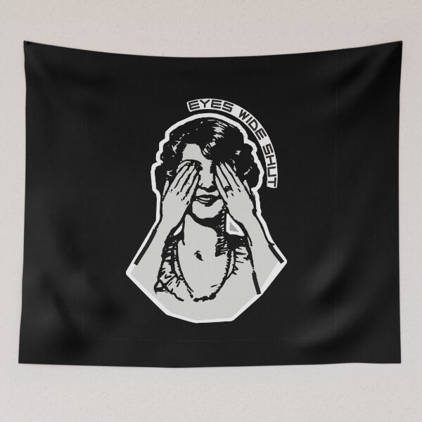 Item preview, Eyes Wide Shut . eyes closed girl designed and sold by OptLuv.
