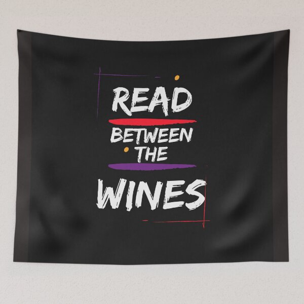 Item preview, Cute Read Between the Wines designed and sold by TheCreativeFab.