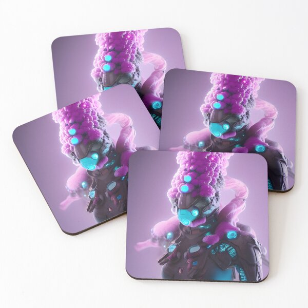 Item preview, Alien Robot Science Fiction Illustration designed and sold by creaencuba.