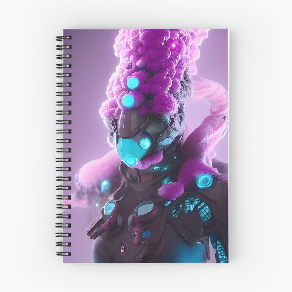 Item preview, Alien Robot Science Fiction Illustration designed and sold by creaencuba.