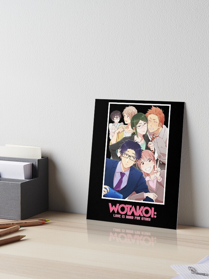 Wotaku ni koi wa muzukashii  Art Board Print for Sale by