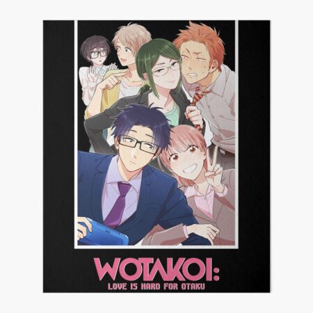 Anime Wotaku Ni Koi Wa Muzukashii OVA 14 Canvas Poster Wall Art