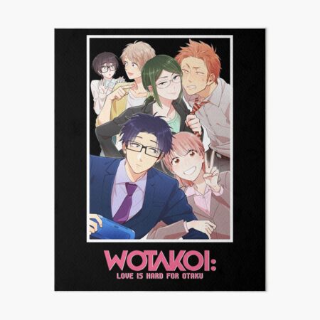 Wotakoi Love is Hard for Otaku Anime Guide Book Wotaku ni Koi wa Muzukashii  F/S