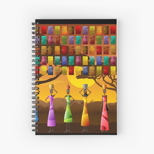 Item preview, Femmes Africaines aux belles couleurs (The Beautyful Ones) African American beautiful portrait painting designed and sold by Jéanpaul  Ferro.