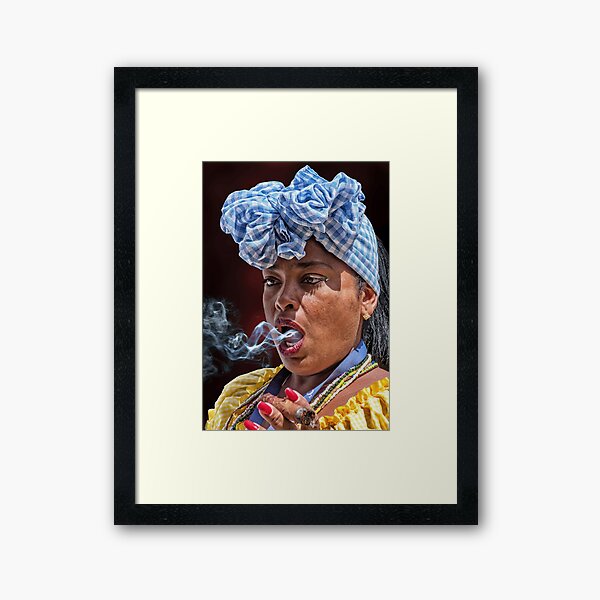 The Real Deal Framed Art Print