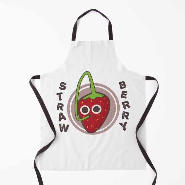 Item preview, Strawberry Pun, Fruit drinking with straw designed and sold by EnzoVectorism.