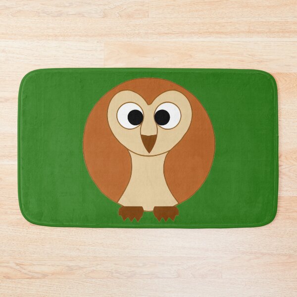 Item preview, A cartoonish round barn owl IV designed and sold by BrachiaST.