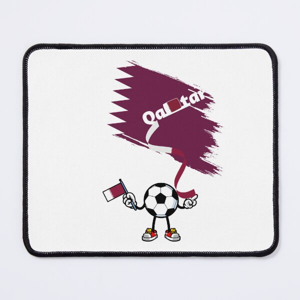 Item preview, Qatar Map Flag designed and sold by Tienda-Vane.
