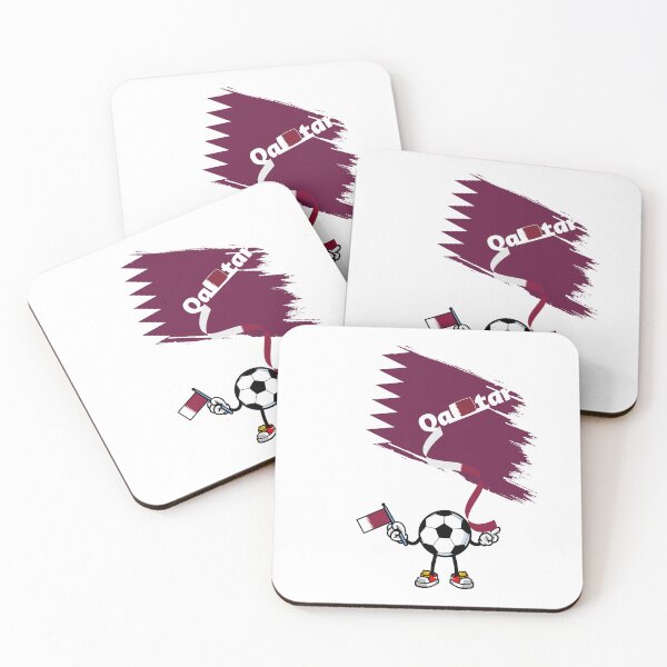 Item preview, Qatar Map Flag designed and sold by Tienda-Vane.