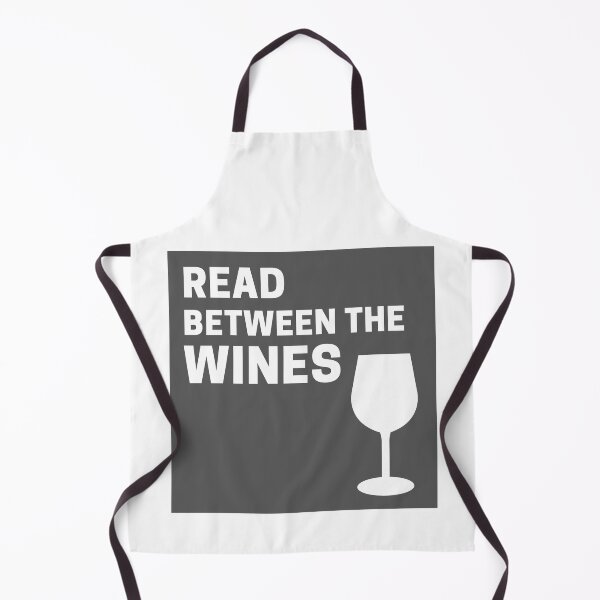 Item preview, Gray Cute Read Between the Wines designed and sold by TheCreativeFab.