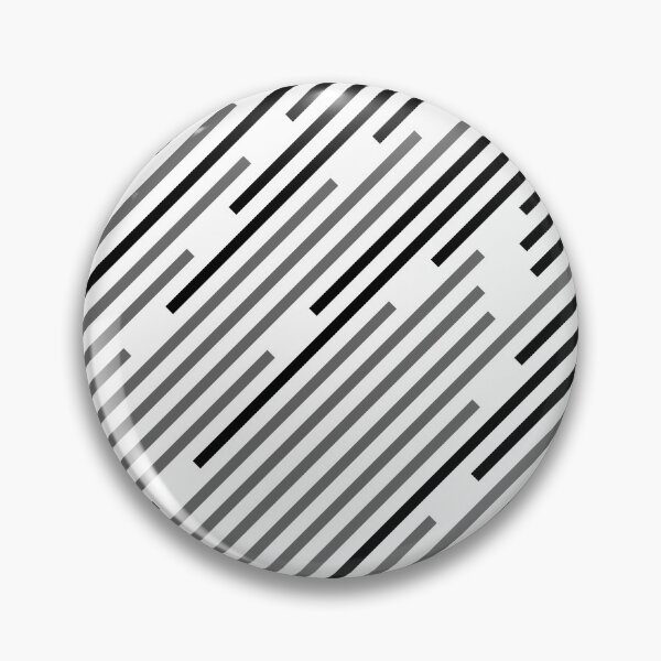 Item preview, Black and White Abstract Diagonal Stripe Line Pattern designed and sold by All-Black-White.