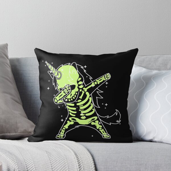 Item preview, Dabbing Unicorn Skeleton Shirt Dab Hip Hop X-Ray Glow Effect designed and sold by vomaria.
