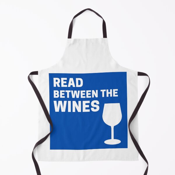 Item preview, Blue Cute Read Between the Wines designed and sold by TheCreativeFab.