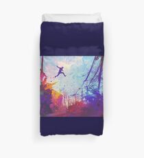 Parkour Urban Obstacle Course Duvet Cover